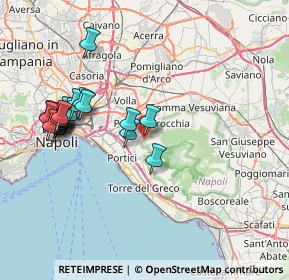 Mappa Contrada Castelluccio, 80056 Ercolano NA, Italia (8.54)