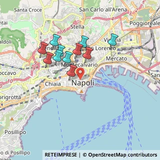 Mappa Salita San Anna di Palazzo, 80132 Napoli, Italia (1.68727)