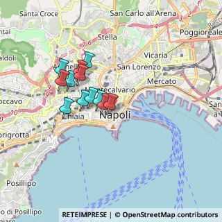 Mappa Salita San Anna di Palazzo, 80132 Napoli, Italia (1.4975)