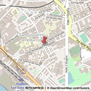 Mappa Corso protopisani nicolangelo 26, 80146 Napoli, Napoli (Campania)