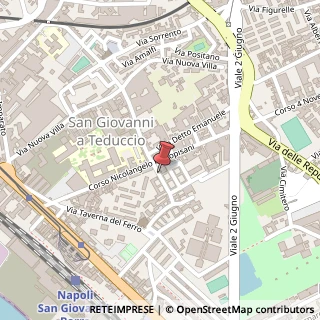 Mappa Strada Villa San Giovanni,  104, 80146 Napoli, Napoli (Campania)
