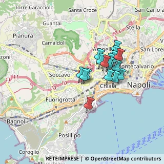 Mappa Via Donato Bramante, 80126 Napoli NA, Italia (1.43941)