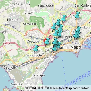 Mappa Via Donato Bramante, 80126 Napoli NA, Italia (1.86938)
