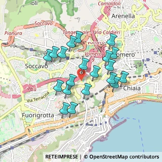 Mappa Via Donato Bramante, 80126 Napoli NA, Italia (0.8385)