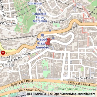 Mappa Piazza Amedeo, 8, 80121 Napoli, Napoli (Campania)