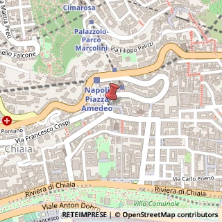 Mappa Piazza amedeo 8, 80121 Napoli, Napoli (Campania)