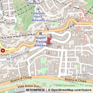 Mappa Piazza Amedeo, 40, 80121 Napoli, Napoli (Campania)