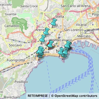 Mappa Passeggiata Colonna, 80121 Napoli NA, Italia (1.25625)