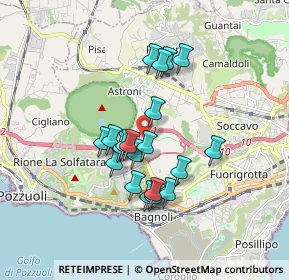 Mappa Parco Pastore, 80125 Napoli NA, Italia (1.5165)
