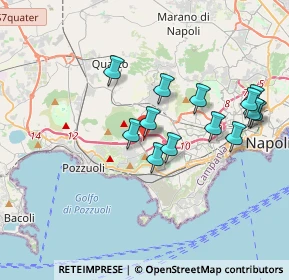 Mappa Parco Pastore, 80125 Napoli NA, Italia (3.64077)
