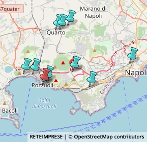 Mappa Parco Pastore, 80125 Napoli NA, Italia (4.15091)