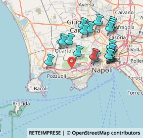Mappa Parco Pastore, 80125 Napoli NA, Italia (7.8265)