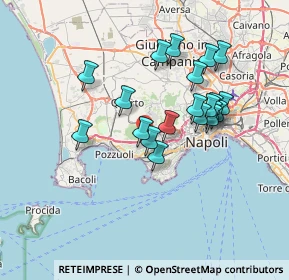 Mappa Parco Pastore, 80125 Napoli NA, Italia (6.687)