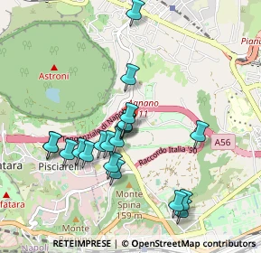 Mappa Parco Pastore, 80125 Napoli NA, Italia (0.9625)