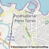 Map Porto Torres