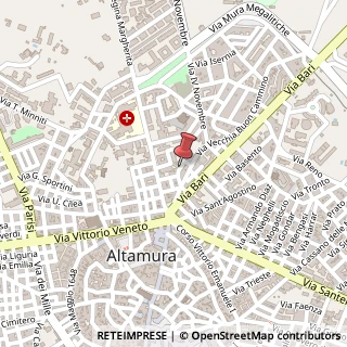 Mappa Via G. Pepe, 16, 70022 Altamura, Bari (Puglia)