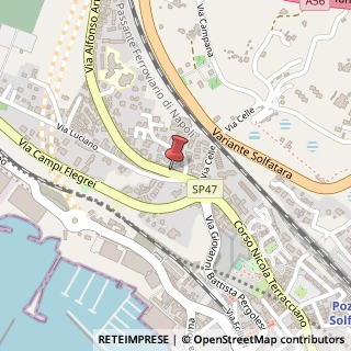 Mappa Via Alfonso Artiaco, 12, 80078 Pozzuoli, Napoli (Campania)