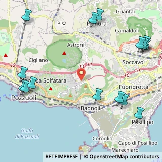 Mappa Via Augusto Righi 11 and, 80125 Napoli NA, Italia (3.36133)