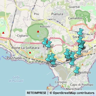 Mappa Via Augusto Righi 11 and, 80125 Napoli NA, Italia (2.36167)