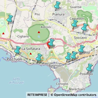 Mappa Via Augusto Righi 11 and, 80125 Napoli NA, Italia (2.85909)