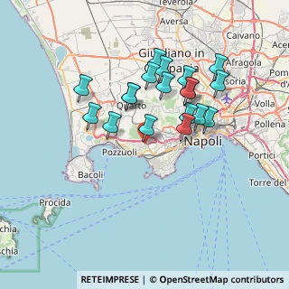 Mappa Via Augusto Righi 11 and, 80125 Napoli NA, Italia (6.87263)