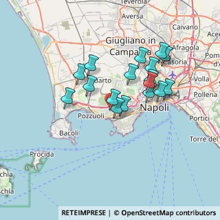 Mappa Via Augusto Righi 11 and, 80125 Napoli NA, Italia (6.54471)