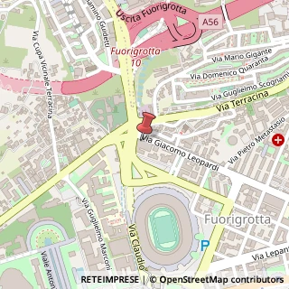 Mappa Via Giacomo Leopardi, 273, 80125 Napoli, Napoli (Campania)