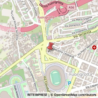 Mappa Piazza Gabriele D'Annunzio, 15, 80125 Napoli, Napoli (Campania)