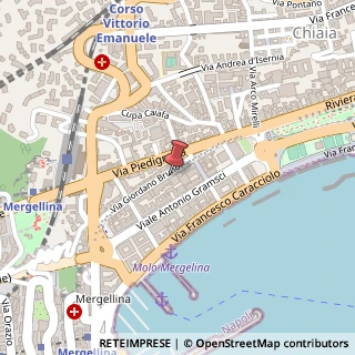 Mappa Via Giordano Bruno, 156, 80122 Napoli, Napoli (Campania)