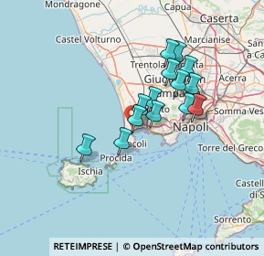 Mappa Via Scalandrone, 80078 Pozzuoli NA, Italia (11.35857)