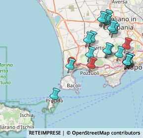 Mappa Via Scalandrone, 80078 Pozzuoli NA, Italia (9.7465)