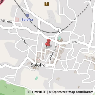 Mappa Via Starza del Conte, 6, 83029 Solofra, Avellino (Campania)