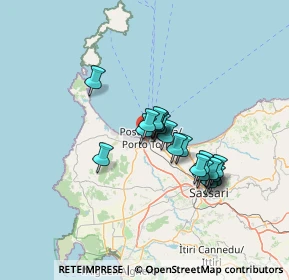 Mappa SP Stintino, 07046 Porto Torres SS, Italia (11.139)