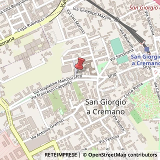 Mappa Via Guglielmo Marconi, 10, 80046 San Giorgio a Cremano, Napoli (Campania)