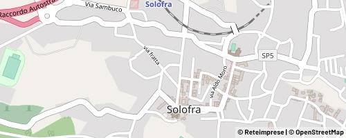 Mappa Solofra