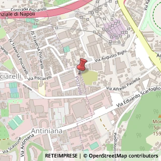 Mappa 1 Traversa Pisciarelli, 1, 80078 Napoli, Napoli (Campania)