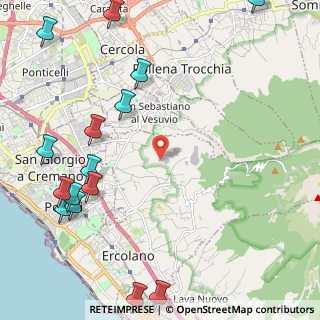 Mappa Via Focone, 80056 Ercolano NA, Italia (3.306)