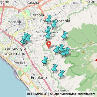 Mappa Via Focone, 80056 Ercolano NA, Italia (1.834)