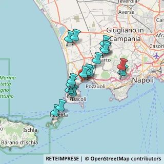 Mappa Via Tripergola, 80078 Pozzuoli NA, Italia (5.995)