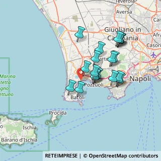 Mappa Via Tripergola, 80078 Pozzuoli NA, Italia (6.63053)