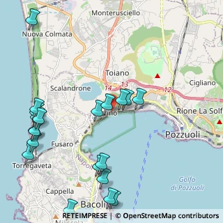 Mappa Via Tripergola, 80078 Pozzuoli NA, Italia (2.892)