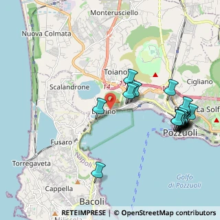 Mappa Via Tripergola, 80078 Pozzuoli NA, Italia (2.4415)