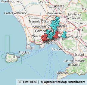 Mappa Via Nicola Barone, 80125 Napoli NA, Italia (7.81833)