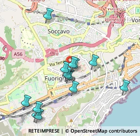 Mappa Via Nicola Barone, 80125 Napoli NA, Italia (1.06462)