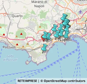 Mappa Via Nicola Barone, 80125 Napoli NA, Italia (3.55063)