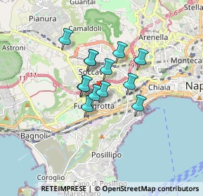Mappa Via Nicola Barone, 80125 Napoli NA, Italia (1.17462)
