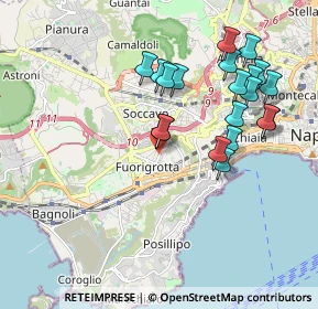 Mappa Via Nicola Barone, 80125 Napoli NA, Italia (2.0625)