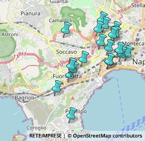 Mappa Via Nicola Barone, 80125 Napoli NA, Italia (2.093)