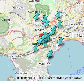 Mappa Via Nicola Barone, 80125 Napoli NA, Italia (1.265)