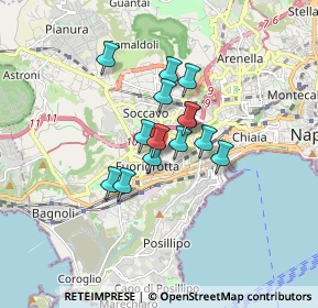 Mappa Via Nicola Barone, 80125 Napoli NA, Italia (1.17357)